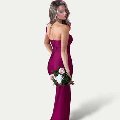 One-Shoulder Bodycon Maxi Jurk | De Ultieme Avond Statement