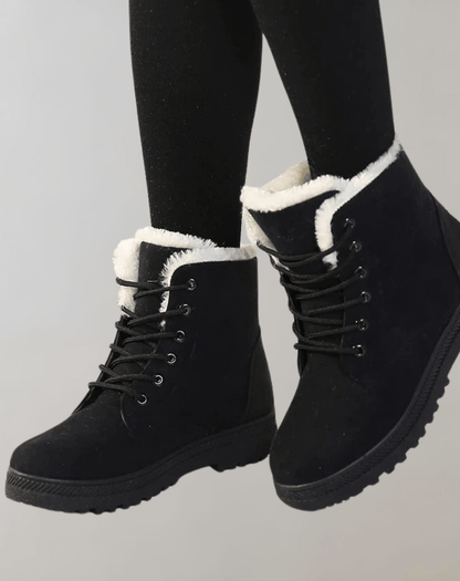 Warme Stevige Dames Boots - Warm, Comfortabel & Ondersteunend