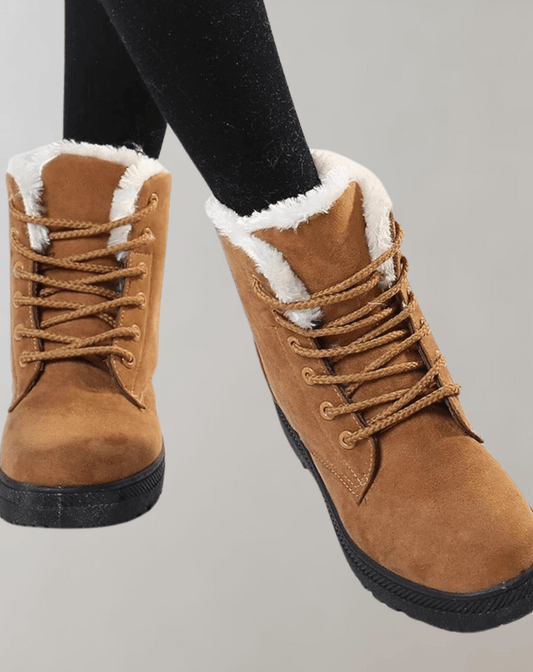 Warme Stevige Dames Boots - Warm, Comfortabel & Ondersteunend
