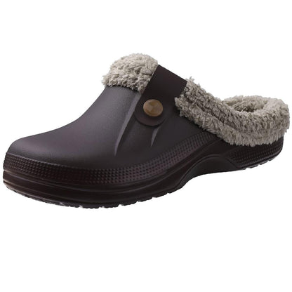 Warme Waterdichte Winterklompen – Comfortabel, Fluffy & Perfect voor Binnen en Buiten