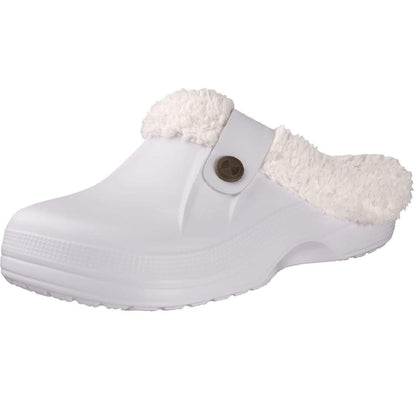 Warme Waterdichte Winterklompen – Comfortabel, Fluffy & Perfect voor Binnen en Buiten