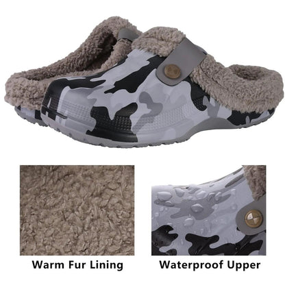 Warme Waterdichte Winterklompen – Comfortabel, Fluffy & Perfect voor Binnen en Buiten
