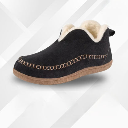 Dames Winter Fleece Gevoerde Schoenen Met Antislip Zool