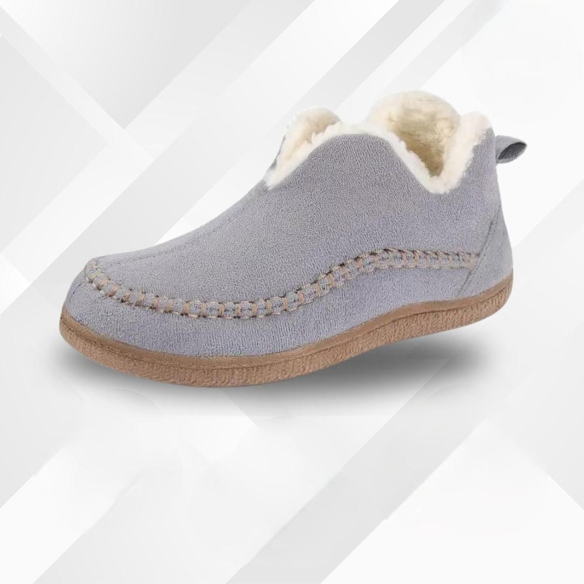 Dames Winter Fleece Gevoerde Schoenen Met Antislip Zool