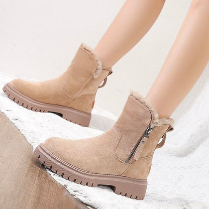 LYNA | Warme Waterdichte Winterboots voor Dames met Bontvoering en Antislipzool