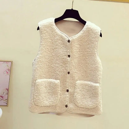 BENTE | Dames Teddy Gilet Bodywarmer - Comfortabel & Stijlvol