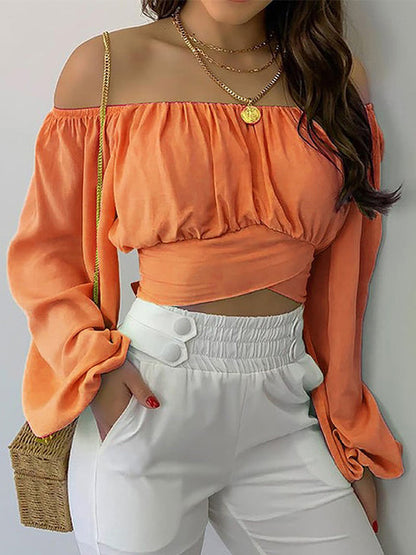 MINA | Luchtige Zomer Blouse Voor Dames Zonder Bandjes - Elegant & Comfortabel