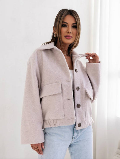 Dames Casual Teddy Jas | Warme, Luxueuze Must-Have voor de Winter