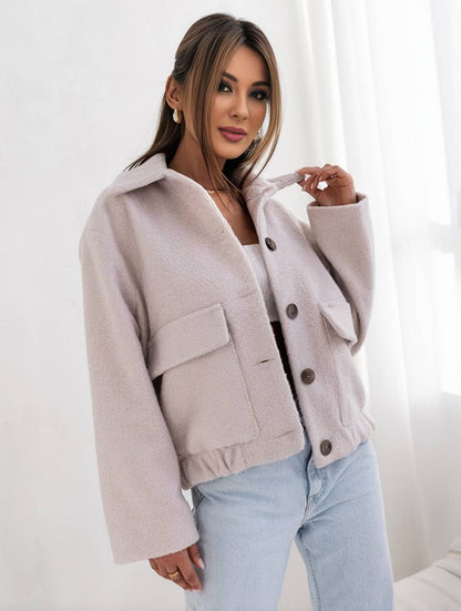 Dames Casual Teddy Jas | Warme, Luxueuze Must-Have voor de Winter