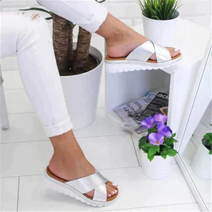 ALINÉA | Dames Instap Sandalen met Geheugenschuim – Comfortabel, Licht & Zomers