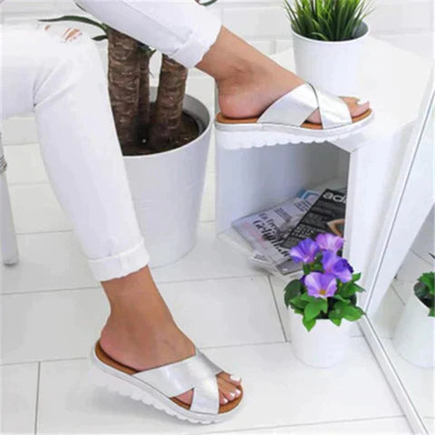 ALINÉA | Dames Instap Sandalen met Geheugenschuim – Comfortabel, Licht & Zomers