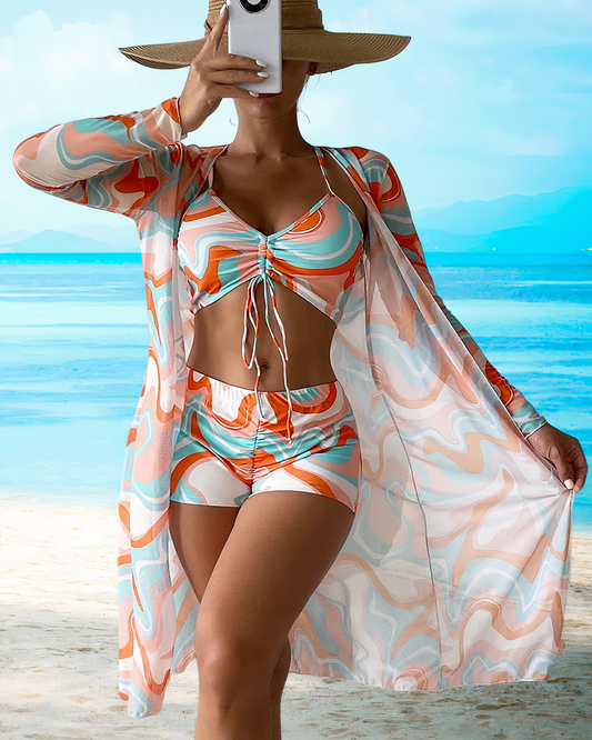 VAYLA | 3-Delige Zomer Bikini Set Dames – Trendy & Comfortabel