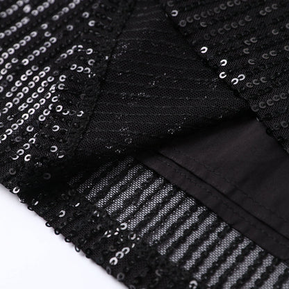 Glitter Feestjurk Met Ceintuur | Elegant, Comfortabel En Perfect Voor Elke Gelegenheid