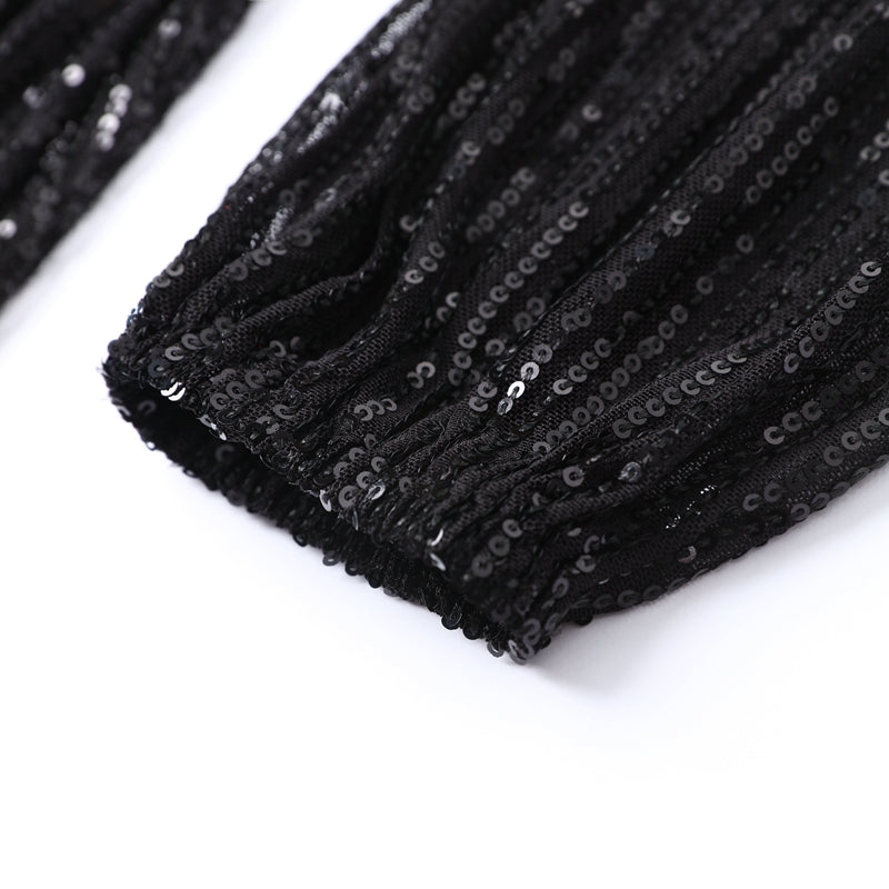 Glitter Feestjurk Met Ceintuur | Elegant, Comfortabel En Perfect Voor Elke Gelegenheid