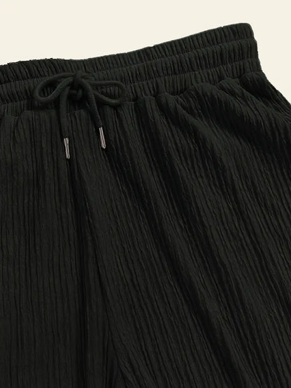 MISUKO | Luchtige Dames Zomerset Met Ribstructuur – Comfortabel, Casual & Ideaal Voor Warme Dagen