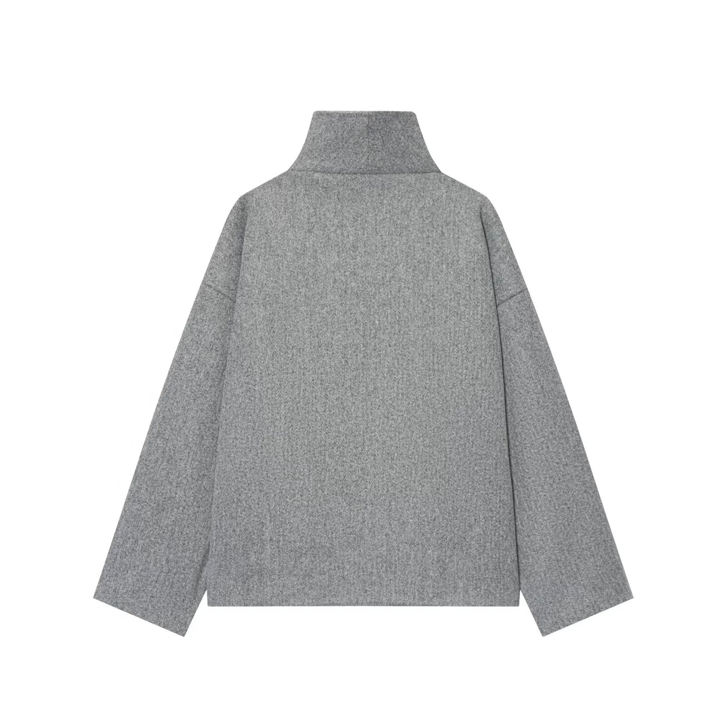 Urban Wool Coat | Luxe Wollen Korte Damesjas Met Knopen – Elegant, Warm & Perfect Voor Herfst & Winter