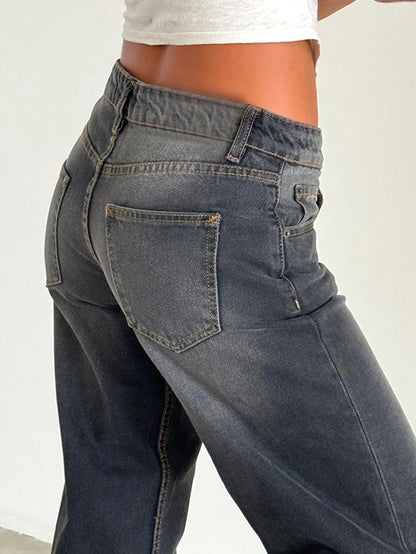 ROXY | Low-Rise Dames Jeans in Y2K Stijl – Comfortabel, Trendy & Flatterend!