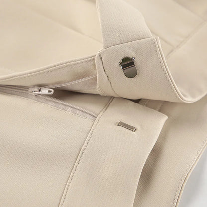 MATHILDE | Elegant Wijde Pantalon Voor Dames Met Uniek Taille-Detail – Comfort & Klasse Gecombineerd!