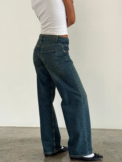 ROXY | Low-Rise Dames Jeans in Y2K Stijl – Comfortabel, Trendy & Flatterend!