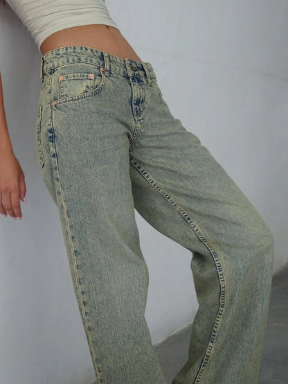 ROXY | Low-Rise Dames Jeans in Y2K Stijl – Comfortabel, Trendy & Flatterend!