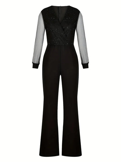 Luxe Dames Jumpsuit | Elegante Statement One-Piece Met Flatterende Pasvorm