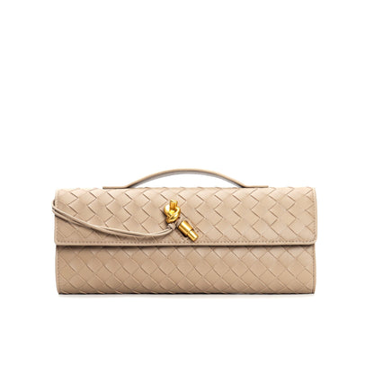 MAISA | Luxe Geweven Dames Tas Met Verfijnde Details - Chic & Stijlvol
