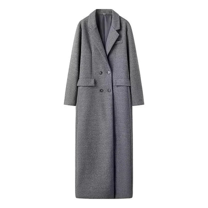 NOÉRA | Maxi Damesjas in Wollook – Oversized, Warm & Statementwaardig Voor Koude Dagen