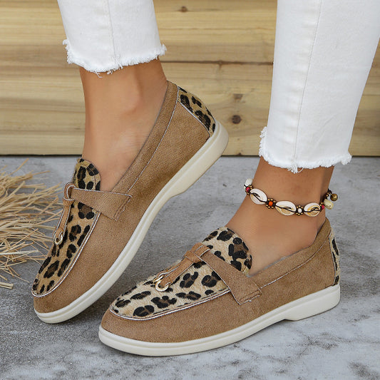 TESSA | Comfortabele Damesloafers – Uniek Design in Luipaard, Artistiek of Slangenprint