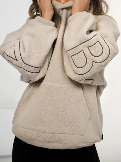 Dames Teddy Hoodie | Oversized Streetstyle Warmte Met Iconische 90s Vibe