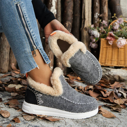 Winterlaarzen Voor Dames | Warme Comfortabele Laarzen Met Antislip Zool