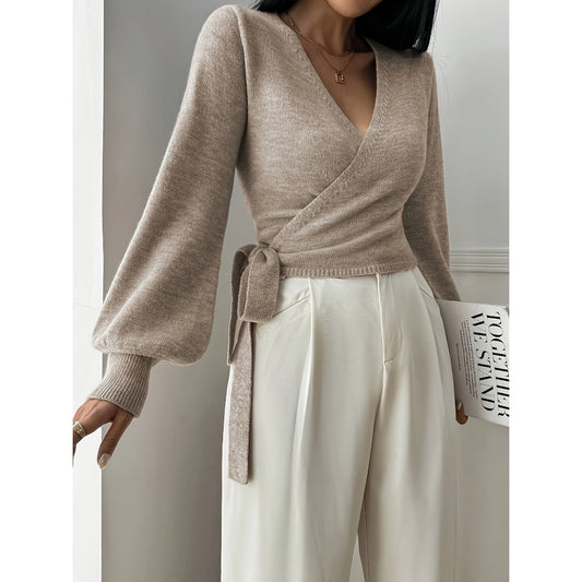 Dames Wikkeltrui Met Lange Mouwen | Chic Comfort Met Een Flatterende Pasvorm