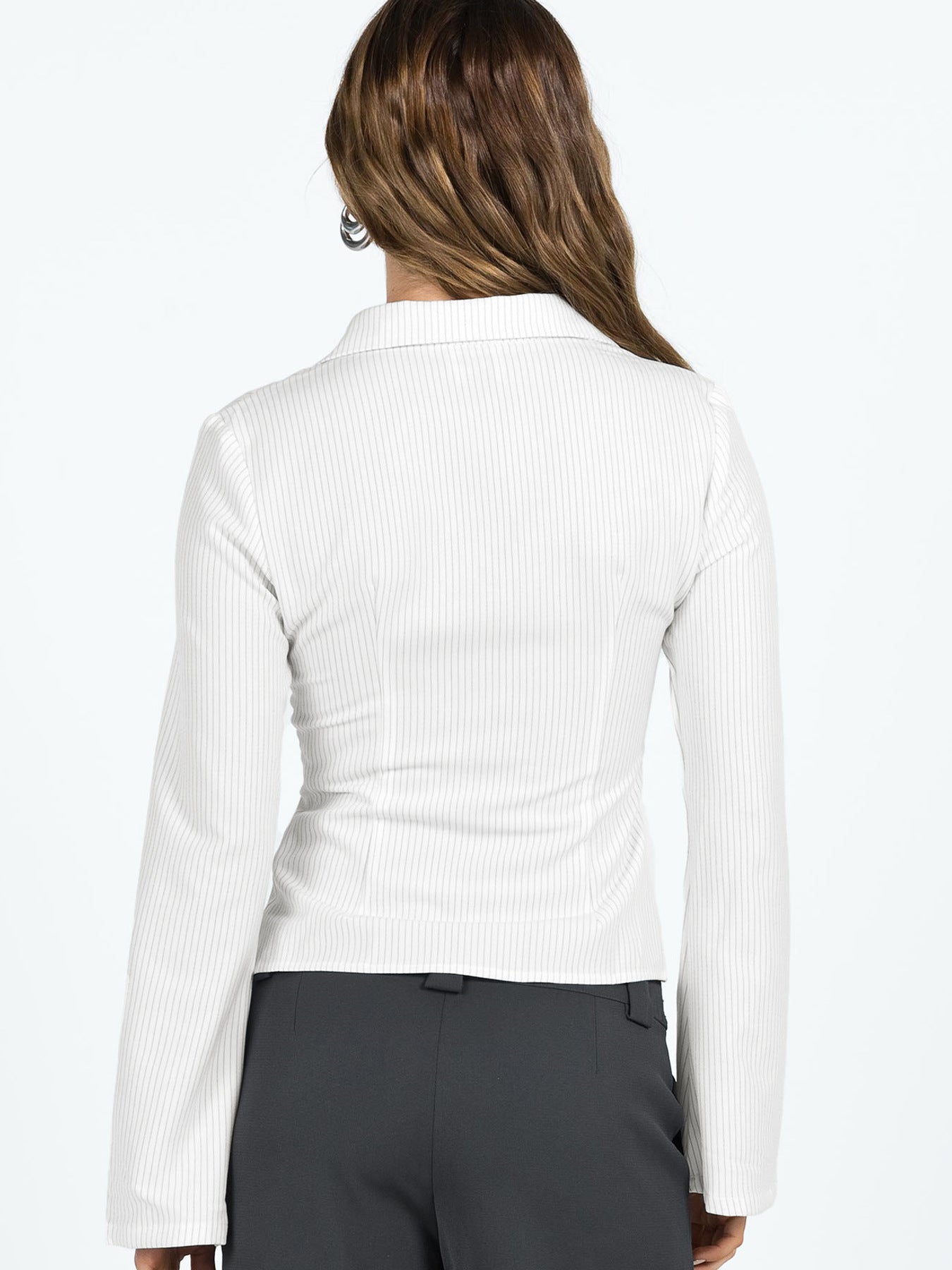 VIOLET | Flared Cuff Blouse – Elegant, Chic & Tijdloos