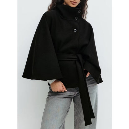 Dames Coat Jas Met Hoge Kraag | Tijdloze Luxe En Pure Klasse