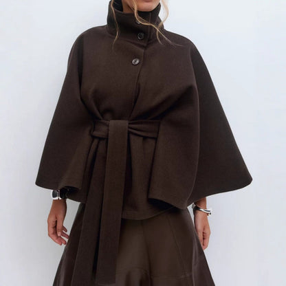 Dames Coat Jas Met Hoge Kraag | Tijdloze Luxe En Pure Klasse