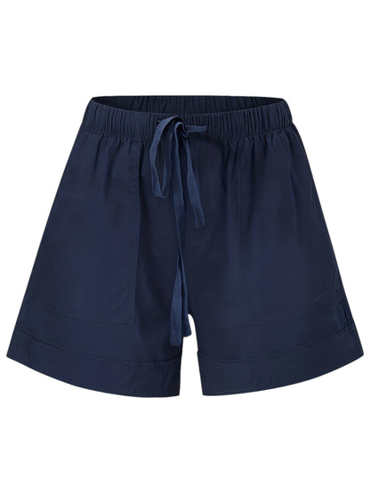 LEONA | Luchtige Dames Zomer Shorts met Elastische Tailleband & Zakken - Luchtig & Zomers