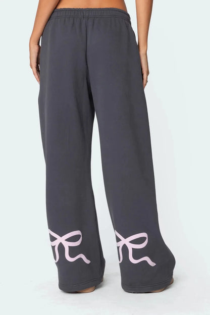 Dames Jogging Set met Strik Design - Luxe Comfort