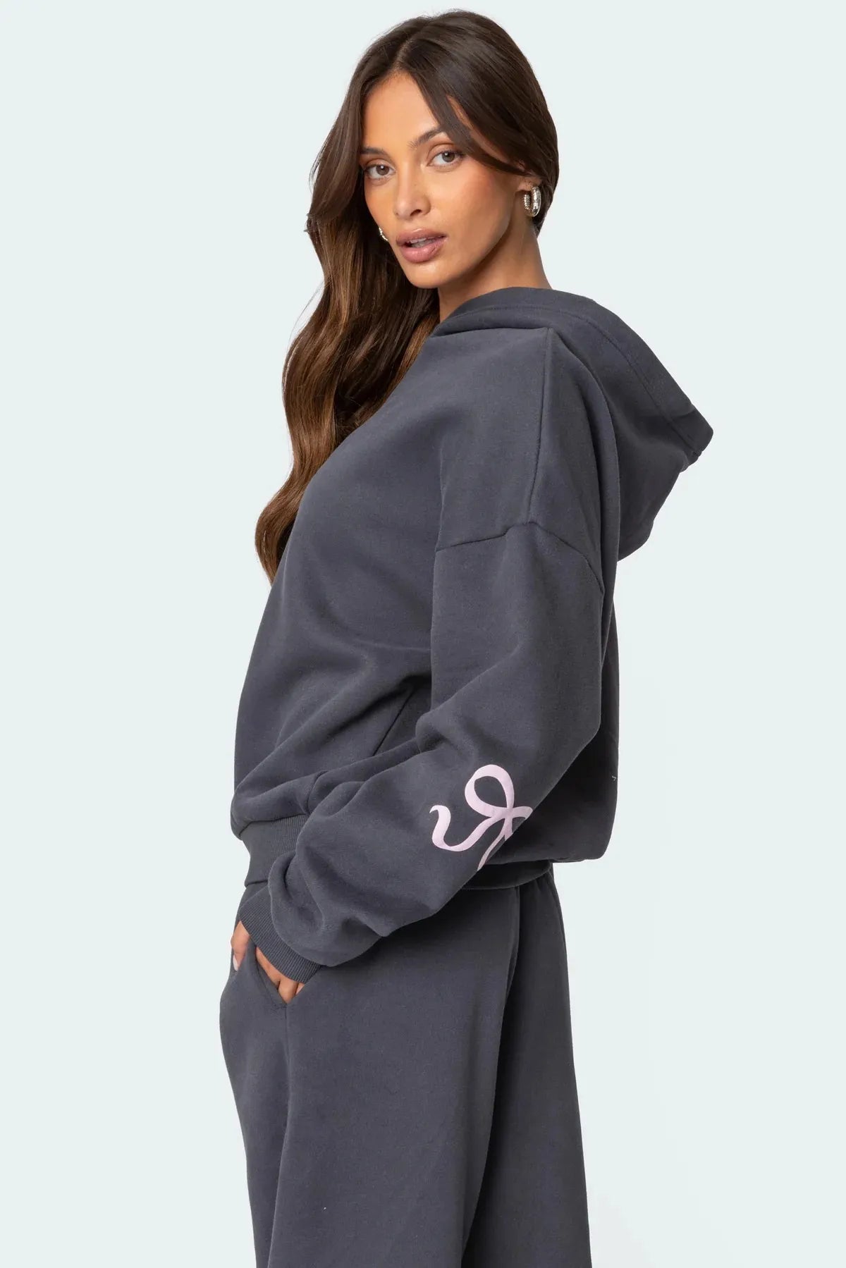 Dames Jogging Set met Strik Design - Luxe Comfort