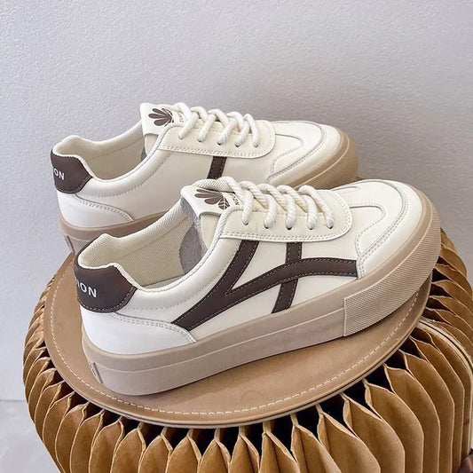 Retro plateau-sneakers voor dames | Licht, trendy & comfortabel