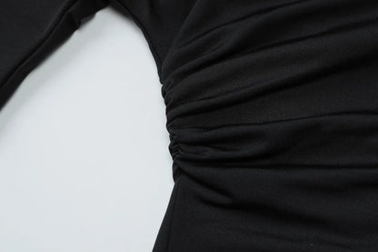 YARA | One Shoulder Top Voor Dames met Gouden Accent – Elegantie met een Edge