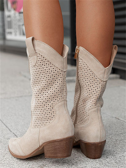 DALLAS | Luchtige Cowboylaarzen Dames - Stijlvol, Licht & Ademend