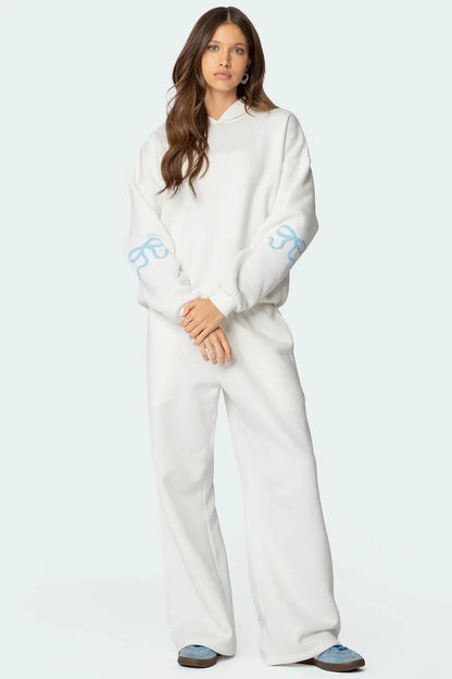 Dames Jogging Set met Strik Design - Luxe Comfort