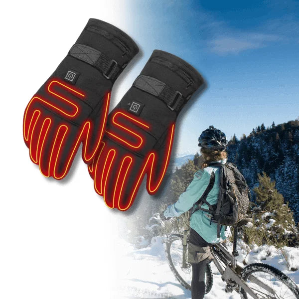 Elektrisch Verwarmde Handschoenen | Waterdicht, Oplaadbaar & Touchscreen Geschikt