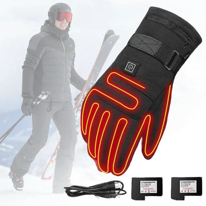 Elektrisch Verwarmde Handschoenen | Waterdicht, Oplaadbaar & Touchscreen Geschikt