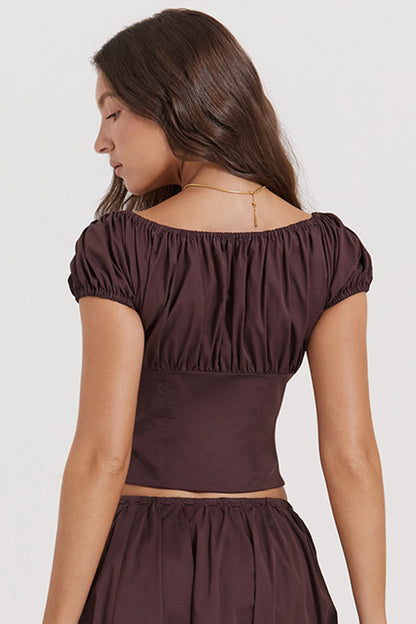 ALBA | Elegante 2-Delige Set Voor Dames - Top + Rok - Stijlvol & Modieus