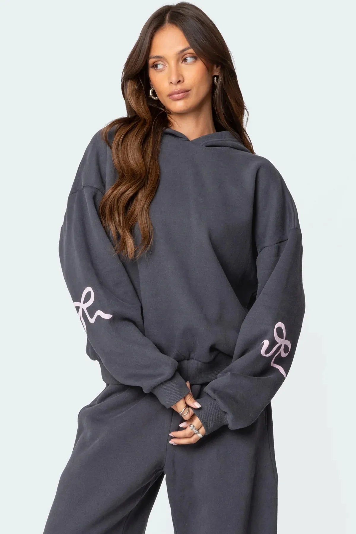 Dames Jogging Set met Strik Design - Luxe Comfort