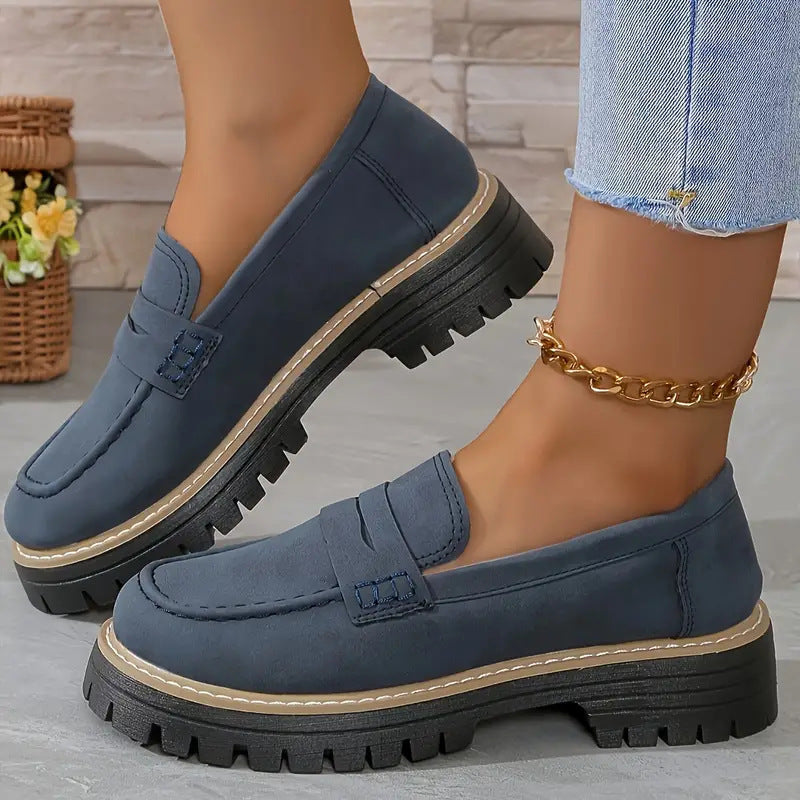 GRACE Platform Loafers - Stijlvol, Stevig en Supercomfortabel