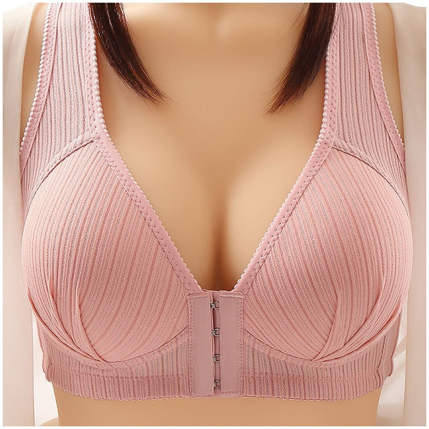 Voorkant sluitende push-up bh | Perfecte pasvorm zonder beugel!