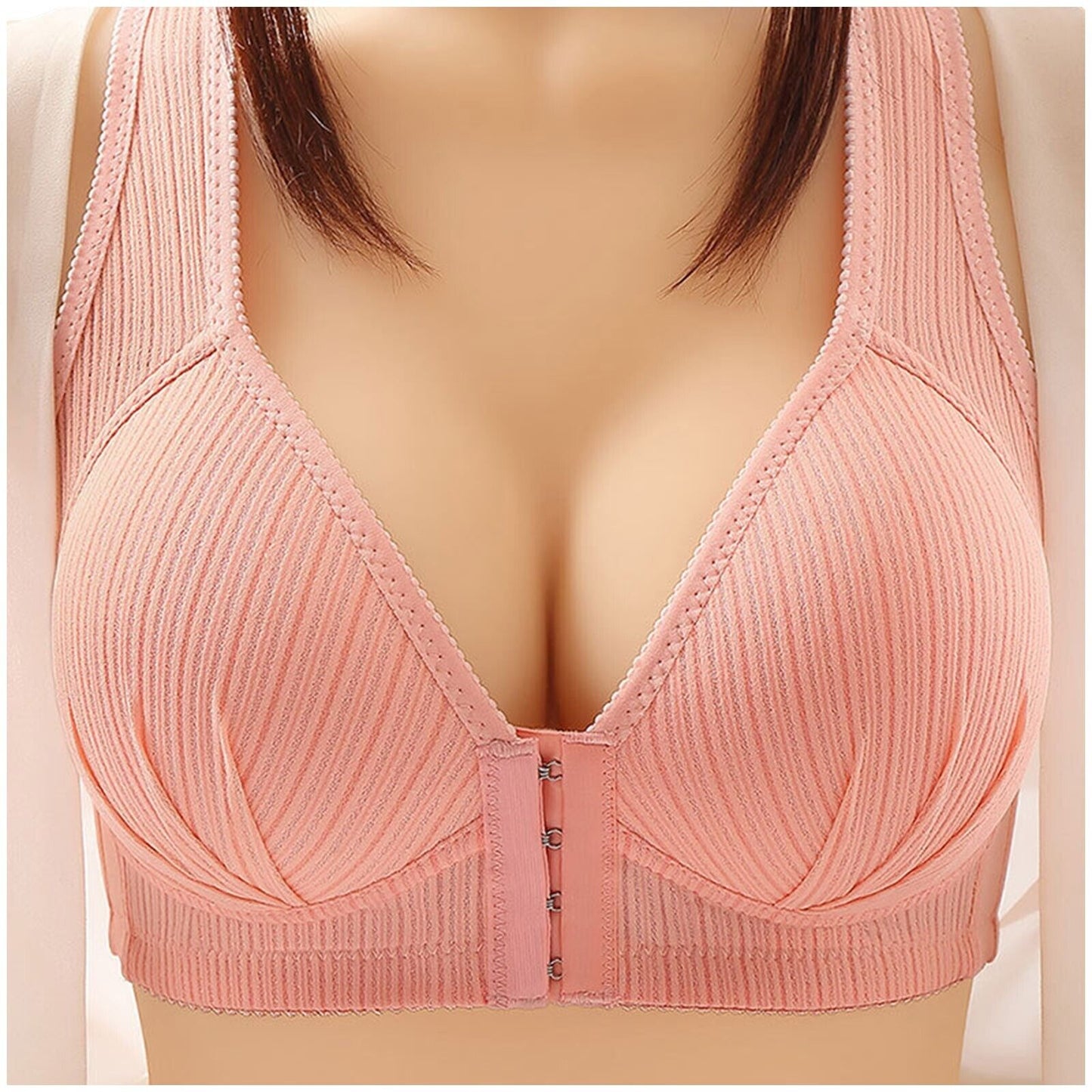 Voorkant sluitende push-up bh | Perfecte pasvorm zonder beugel!