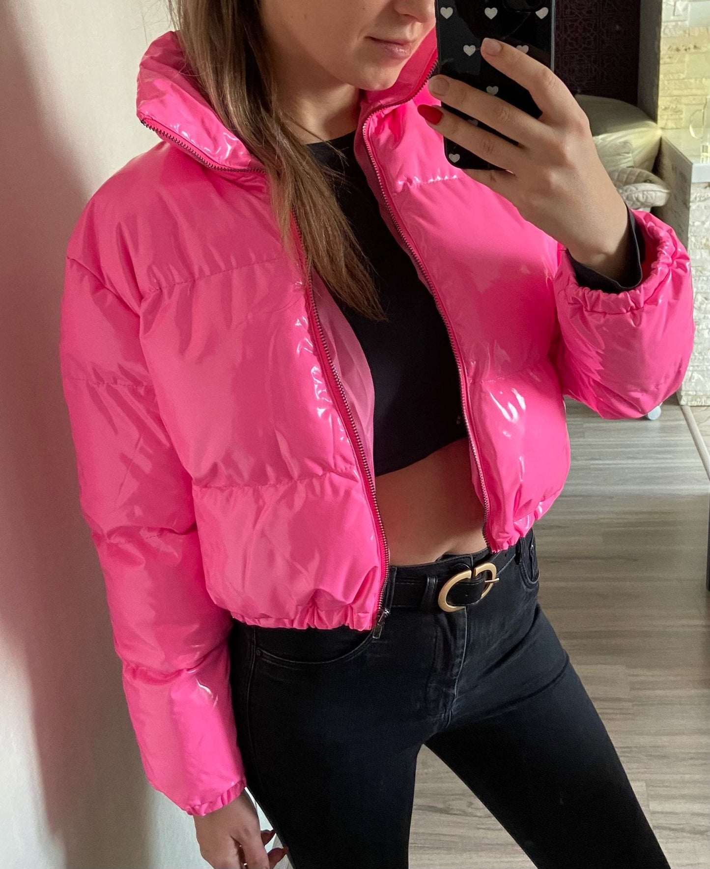 Glazende Puffer Winterjas Voor Dames | De ultieme statementjas voor koude dagen