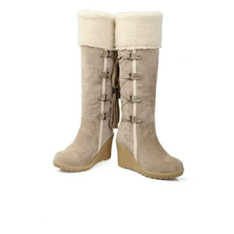 Winterlaarzen Met Bontvoering En Wedge Hak | Warm, Chic En Comfortabel